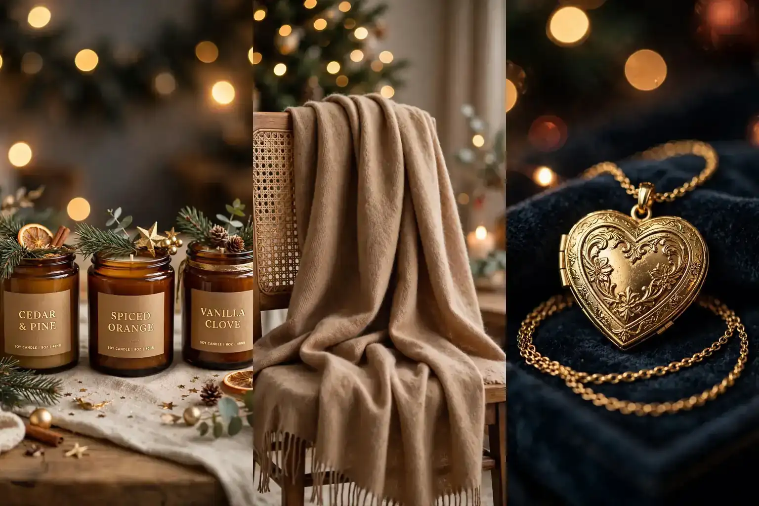 Christmas gift ideas for women collage