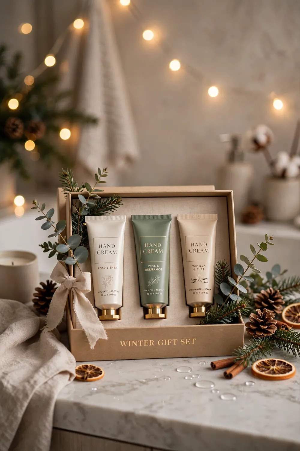 Luxury hand cream gift set