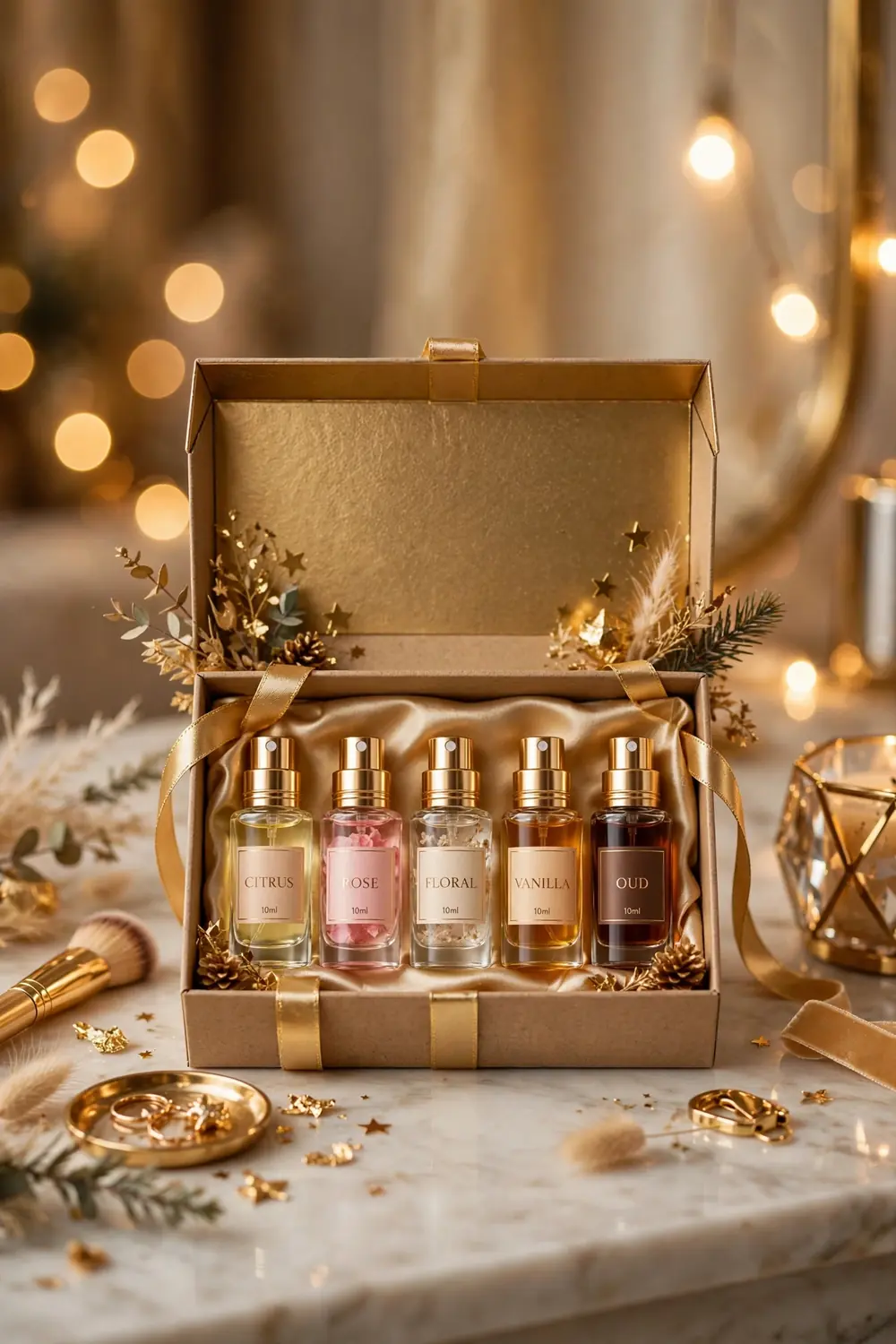 Mini perfume discovery set