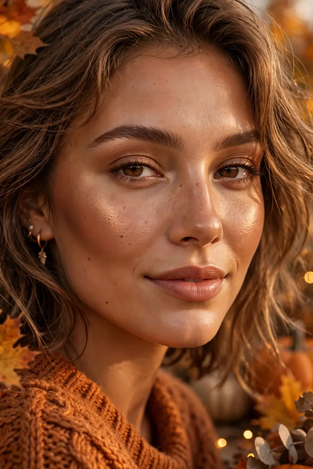Toasted caramel contour sculpting cheekbones warm makeup